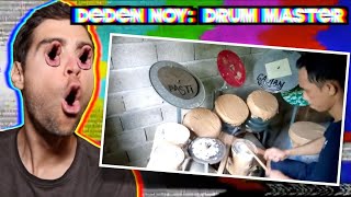 Deden Noy - Tom Sawyer Drum Cover (Rush) | REACTION