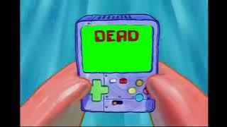 Patrick I got dead again green screen