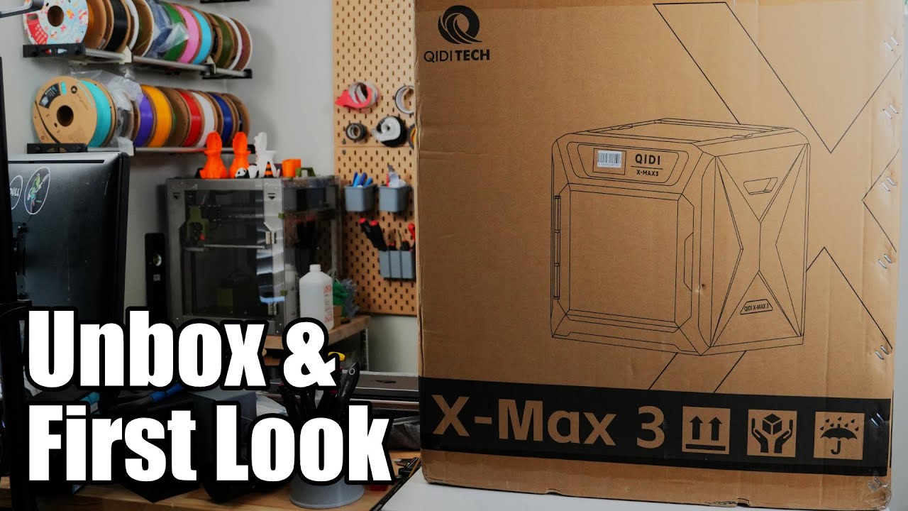 video QIDI X-Max 3 3D Printer