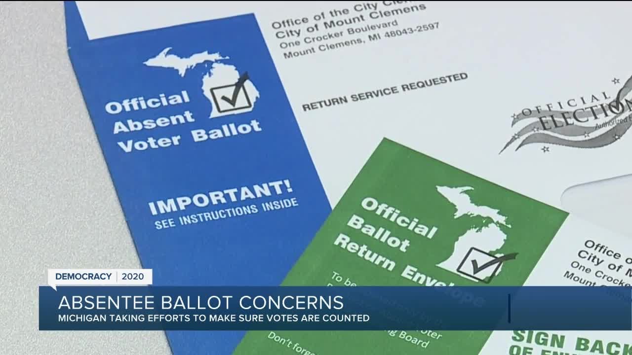 Absentee Ballot Concerns In Michigan Youtube