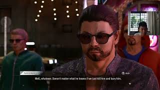 (Girls' Bar) Yagami Rizzes Up Emily | Lost Judgment