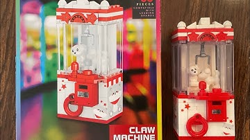 Let’s Build Block Tech Arcade Classics Claw Machine | LEGO alternative from Five Below