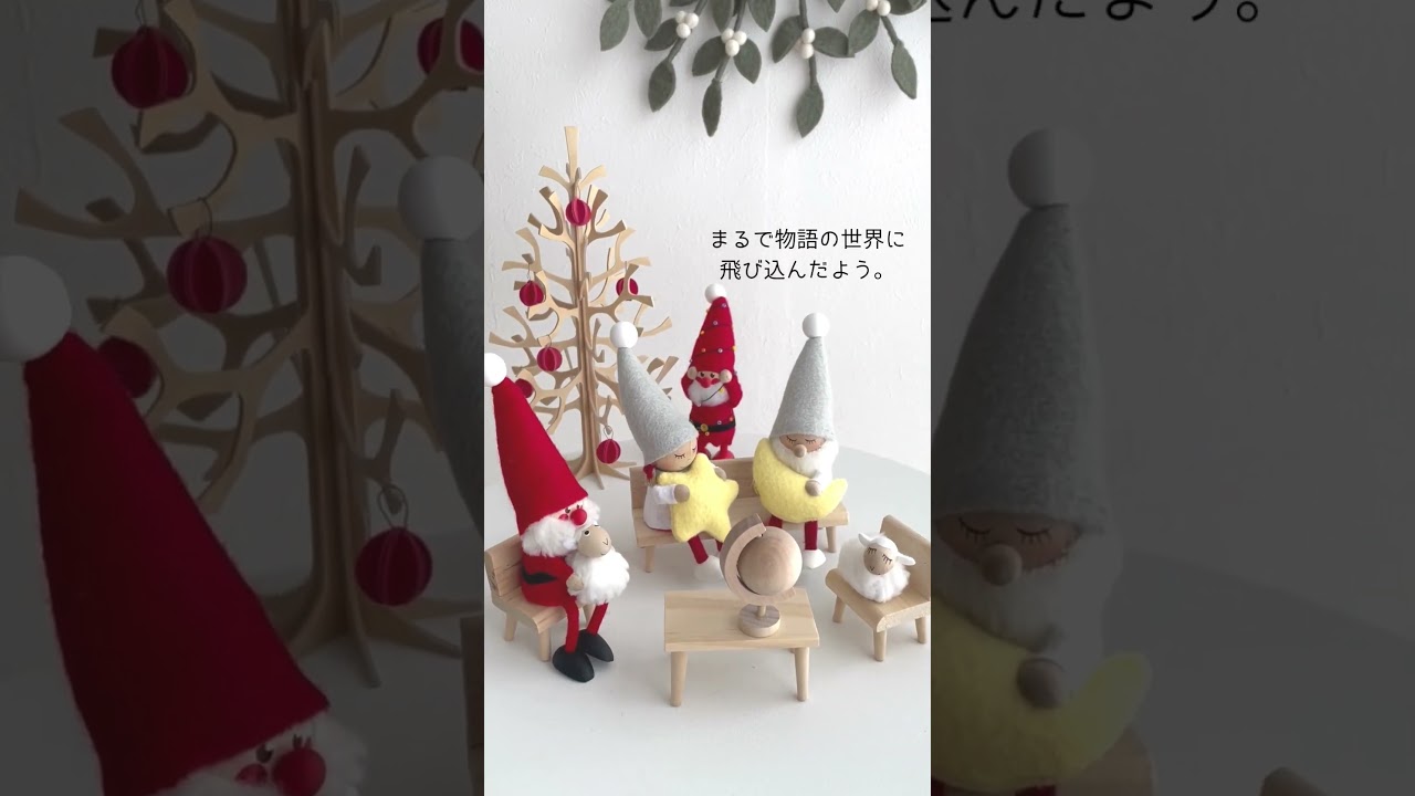 ミニチュア 木の家具セット リビングルーム 1/18 家具 木製 ミニチュア