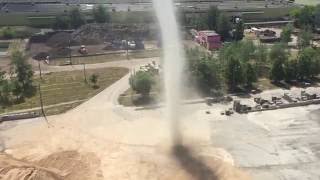 Strange tornado near Minsk 30.06.2016\Странный смерч на краю Минска 30.06.2016