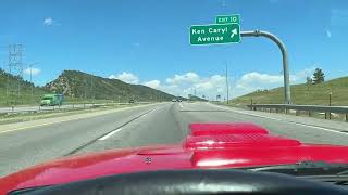 1974 Saab Sonett III 20240620 Drive on C-470, Littleton, Colorado 2