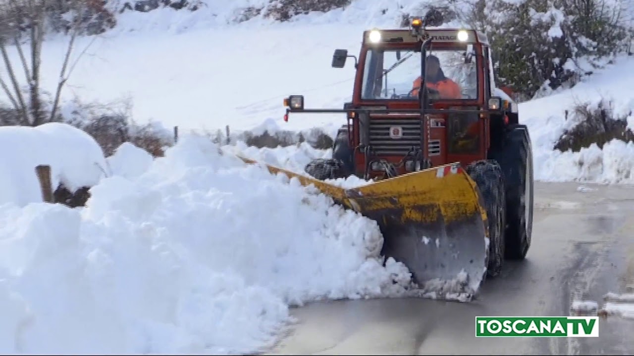 2021-01-07 LUCCA - NEVE, SITUAZIONE ANCORA DIFFICILE IN GARFAGNANA