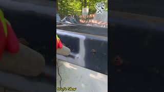 Hardcore metal rust removal, sandblasting process YYDS!#process #Rust removal#cleaning