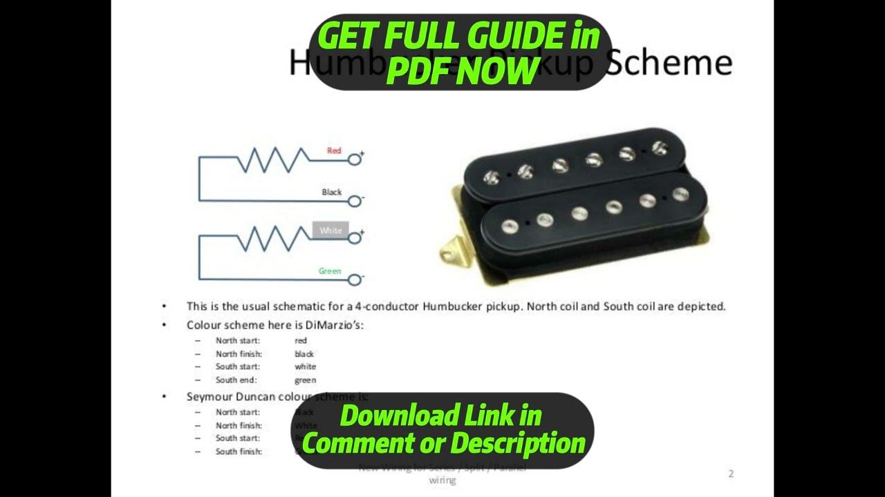 [DIAGRAM] Series Parallel Pickup Wiring Diagram YouTube