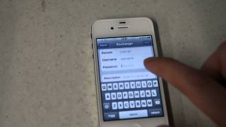 Setting up College Email on your iPhone screenshot 1