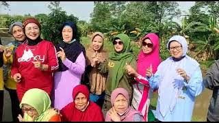 @inilah kegiatan ibu'gruop SEROJA muslimah selesai senam ,pondok bahar karang tengah tangrang@