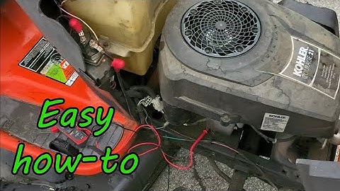 Riding Mower Wont Start Wont Crank Just Clicks Full Electrical Diagnosis & Repair Husqvarna YTH21K46