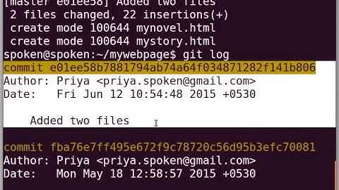 The git checkout command - English