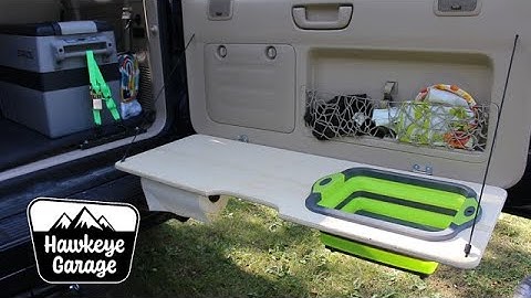 GX470 DIY Trailgate Table