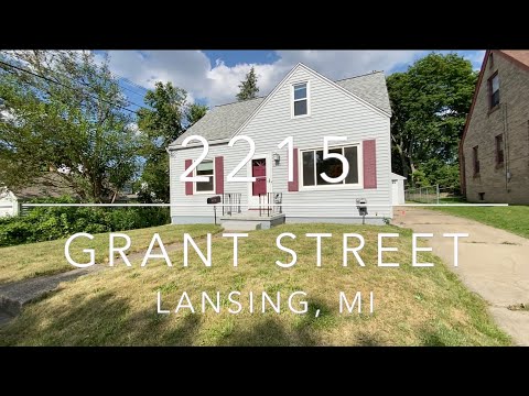 2215 Grant St, Lansing, MI home video tour