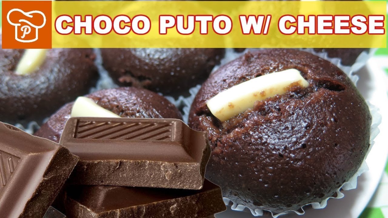 How to Make Choco Puto (MILO) with Cheese | Pinoy Easy Recipes