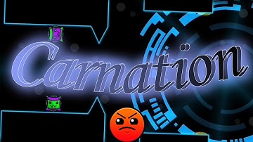 Carnation (HARDER) 100% 3 coins By ILHAMAUALIA Geometry Dash [2.11]