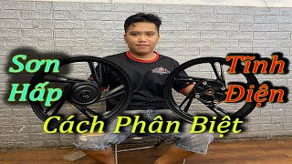 {Chia Sẻ } Cách Phân Biệt Sơn Tĩnh Điện Và Sơn Hấp Khác Nhau Ra Sao ???