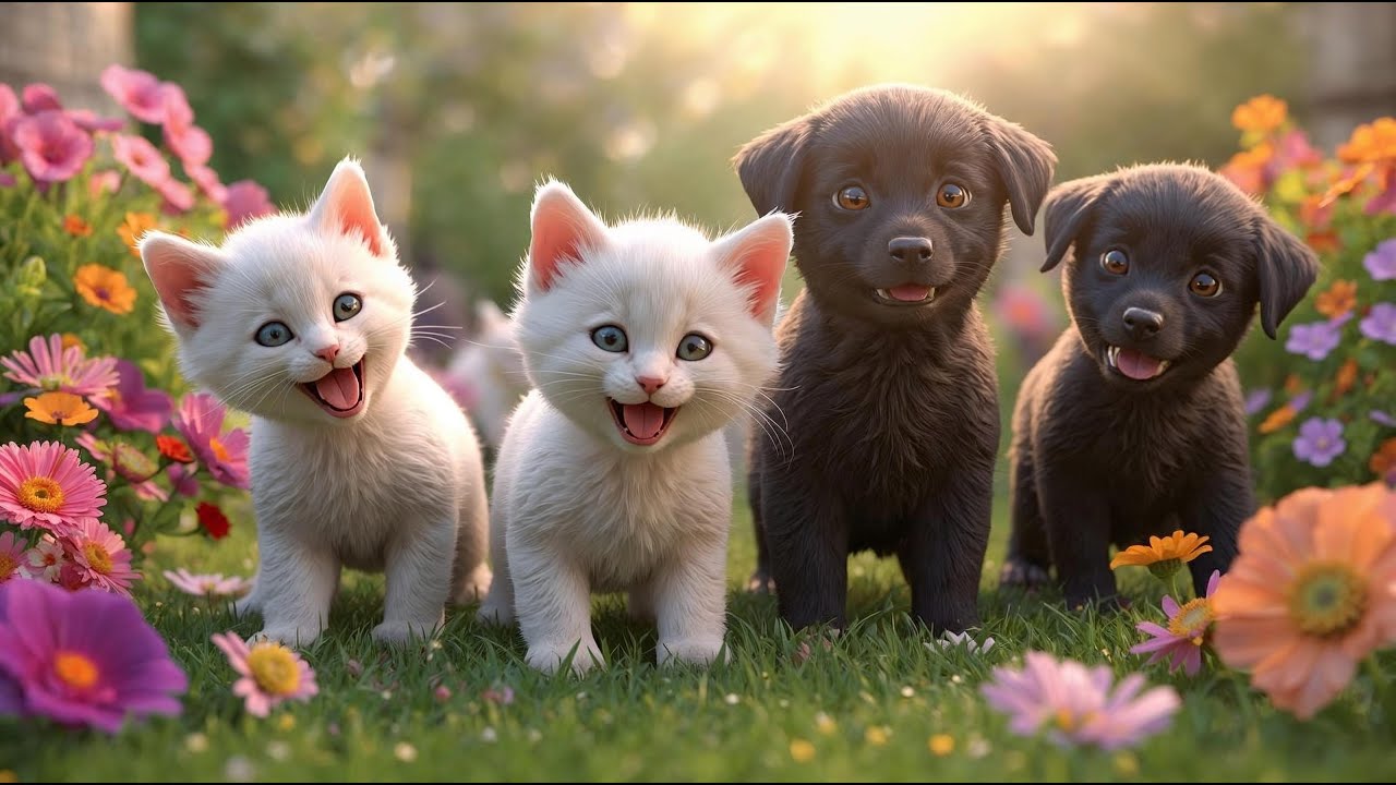 Cute Puppies & Adorable Kittens Playtime! 🐶🐱 | Beautiful Pet Moments 2026 | HaoMao