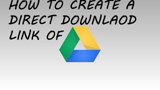 How to Create Direct Download Link Form Google Drive For IDM screenshot 1