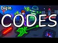 ALL Working MARCH Codes 2025 | Roblox Dig it