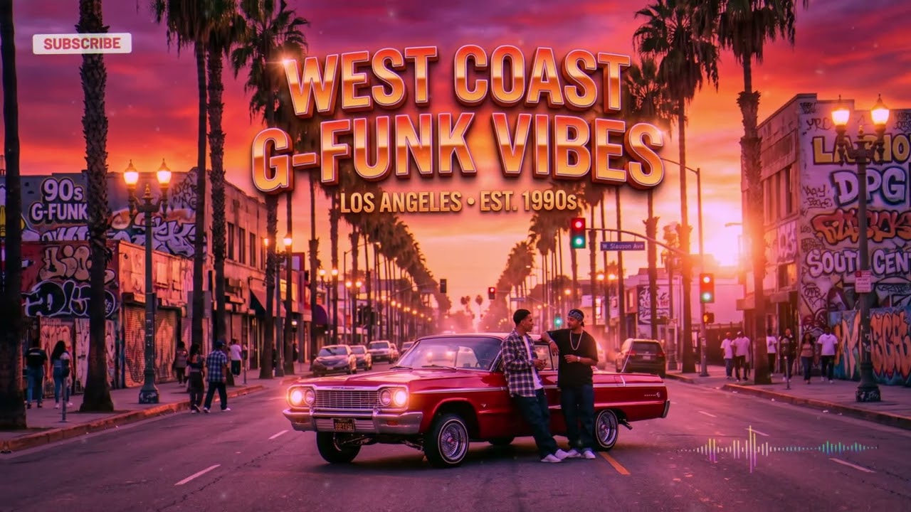 🌴 West Coast Hip Hop Mix 2026 | Smooth G-Funk Sunset Drive