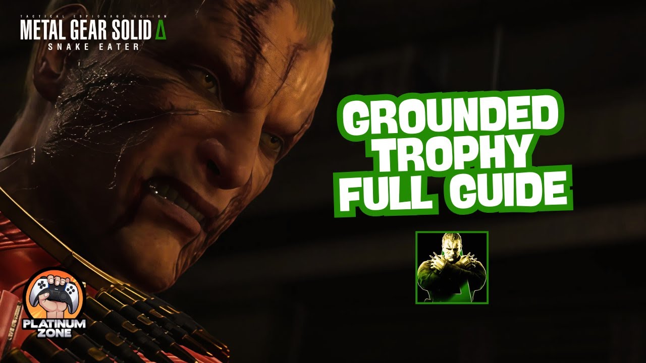 Grounded Trophy Full Guide – METAL GEAR SOLID Δ: Snake Eater