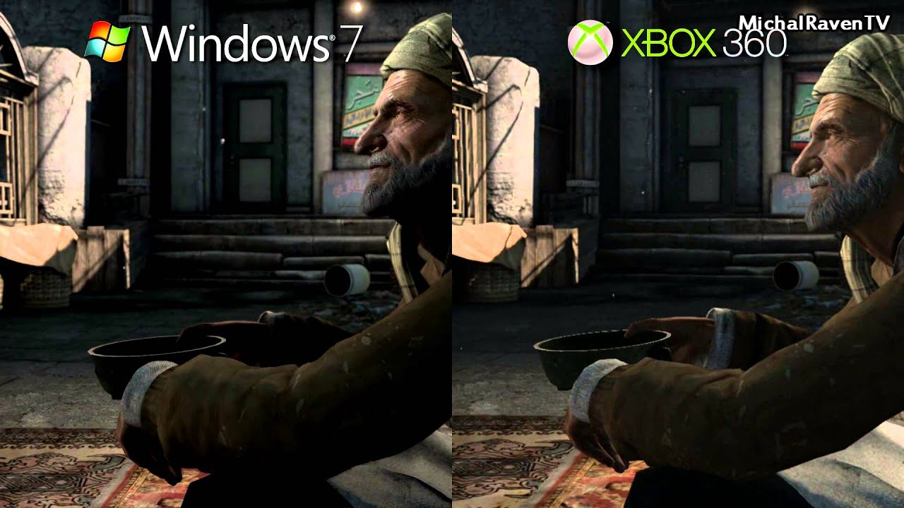 Splinter Cell Blacklist PC vs Xbox 360 Graphics Comparison YouTube