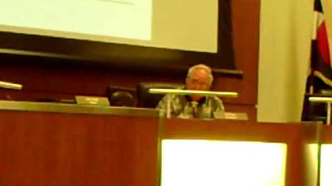 Council Women Tracey Snyder asks Mr. Benson "What ...