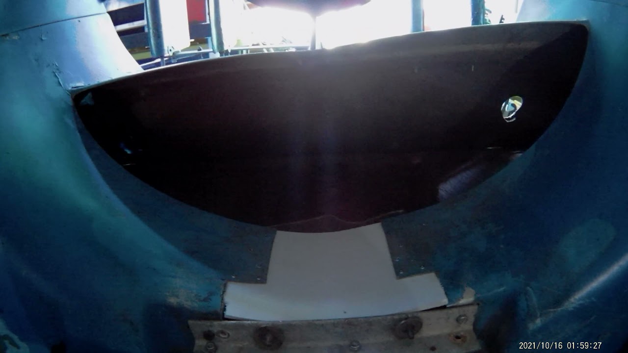 Closing off the thrust duct lower area on the Hoverstar 2+2  Video 69