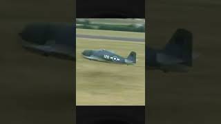 Giant Petrol Spitfire NO GEAR Landing 😱🔥 Perfect Save! #trending #aviation #viral  #airplane #shorts