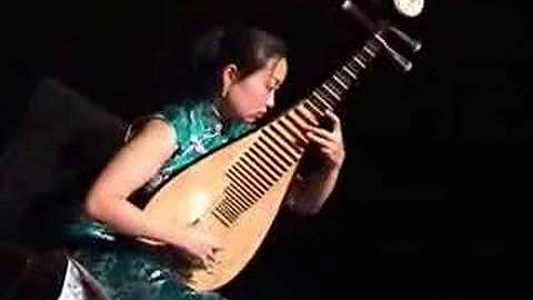 Liu Fang pipa solo  "The Ambush", traditional Chin...