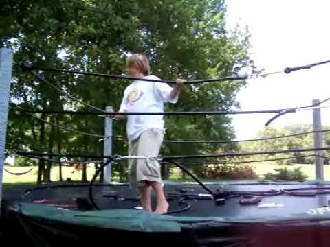 How To Turn A Trampoline Into A Wrestling Ring How To Turn A Trampoline Into A Wrestling Ring