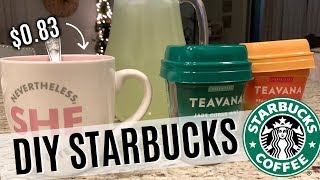 DIY STARBUCKS MEDICINE BALL COLDBUSTER TEA! STARBUCKS DRINK RECIPES AND HACKS