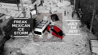 Freak Hail Storm In Guadalajara