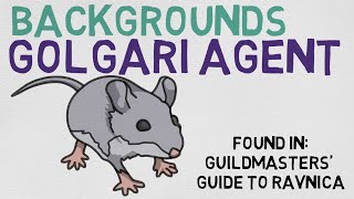 Background #23: Golgari Agent (DnD 5E)