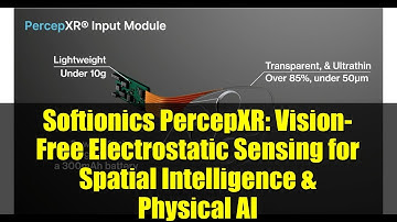 Softionics PercepXR: Vision-Free Electrostatic Sensing for Spatial Intelligence & Physical AI