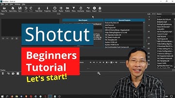 Shotcut Video Editor Tutorial For Beginners - Fast Start