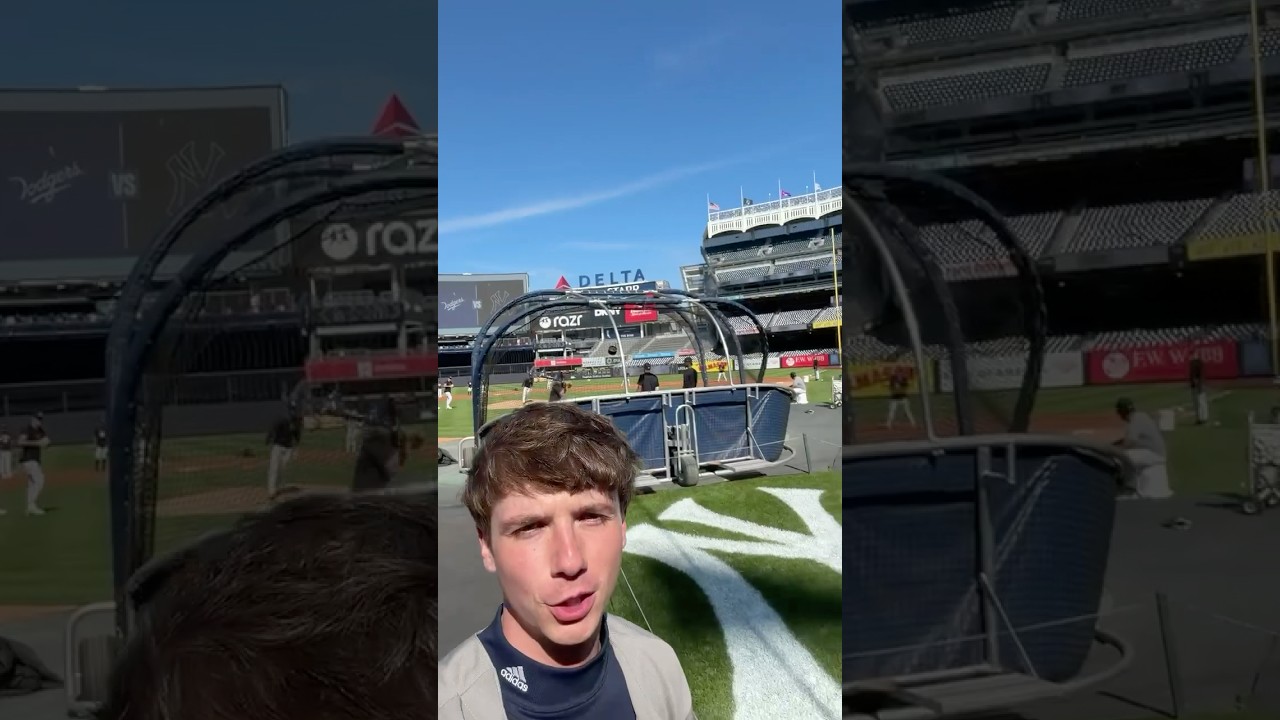 ⁠@Karl takes on Yankee Stadium 🏟️