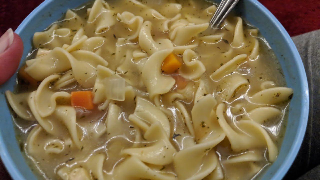 Homemade Chicken Soup for a cold and rainy night The Wandering