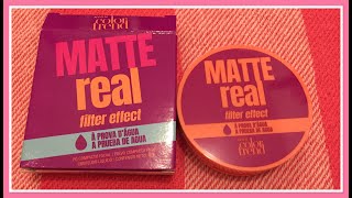 Avon Color Trend polvo compacto matte real color rosa