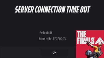 How to Fix THE FINALS Game - Network Error - Server Connection Time Out - Error Code - TFGE0003