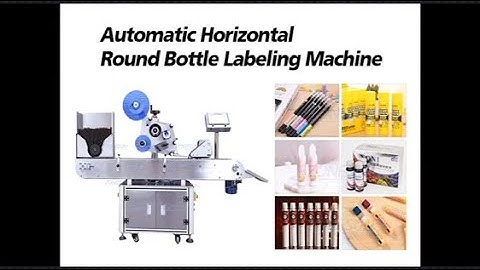 How To Use ZS-TB823 Automatic Round Bottle Labeling Machine