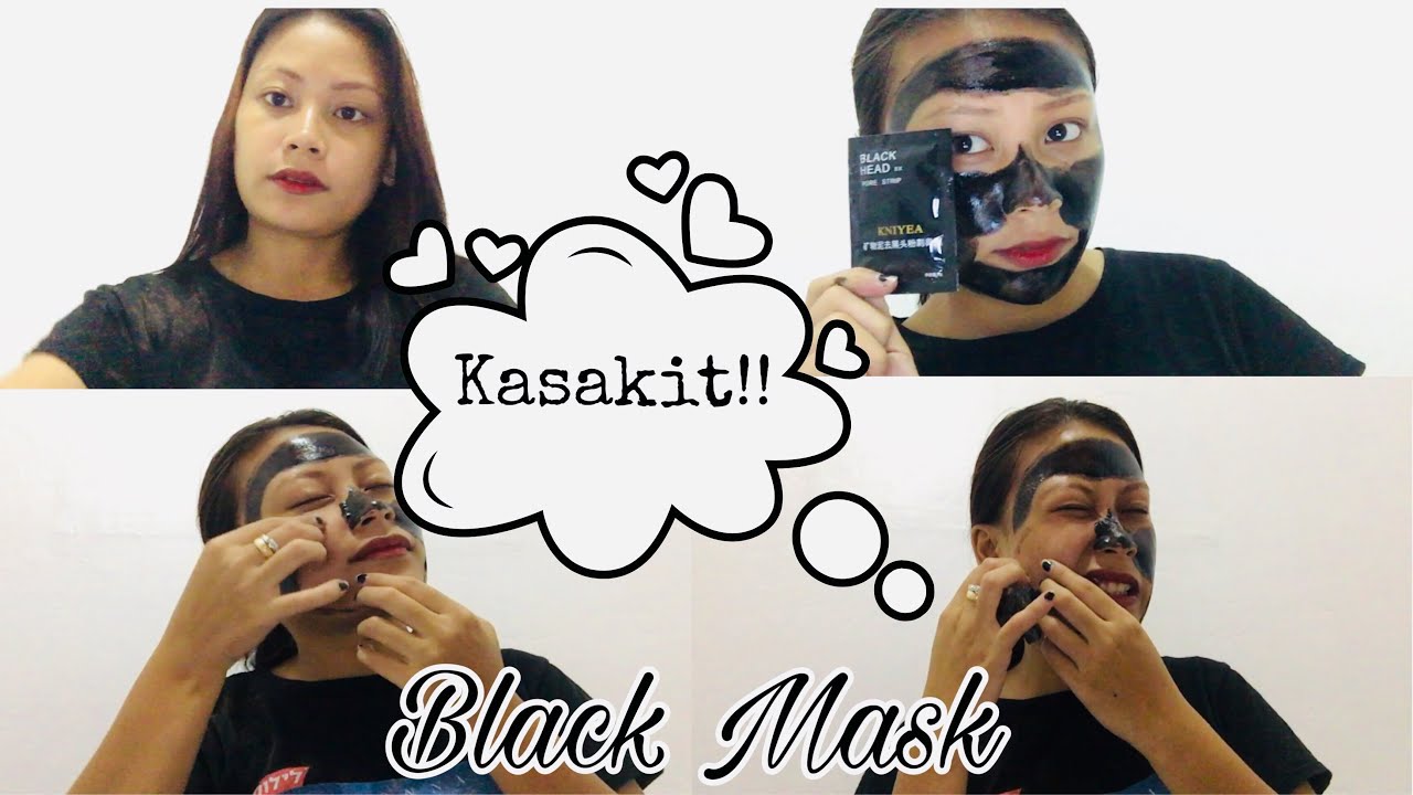 Blackheads mask removal PEEL OFF | Pore strip | Pilaten black mask PH