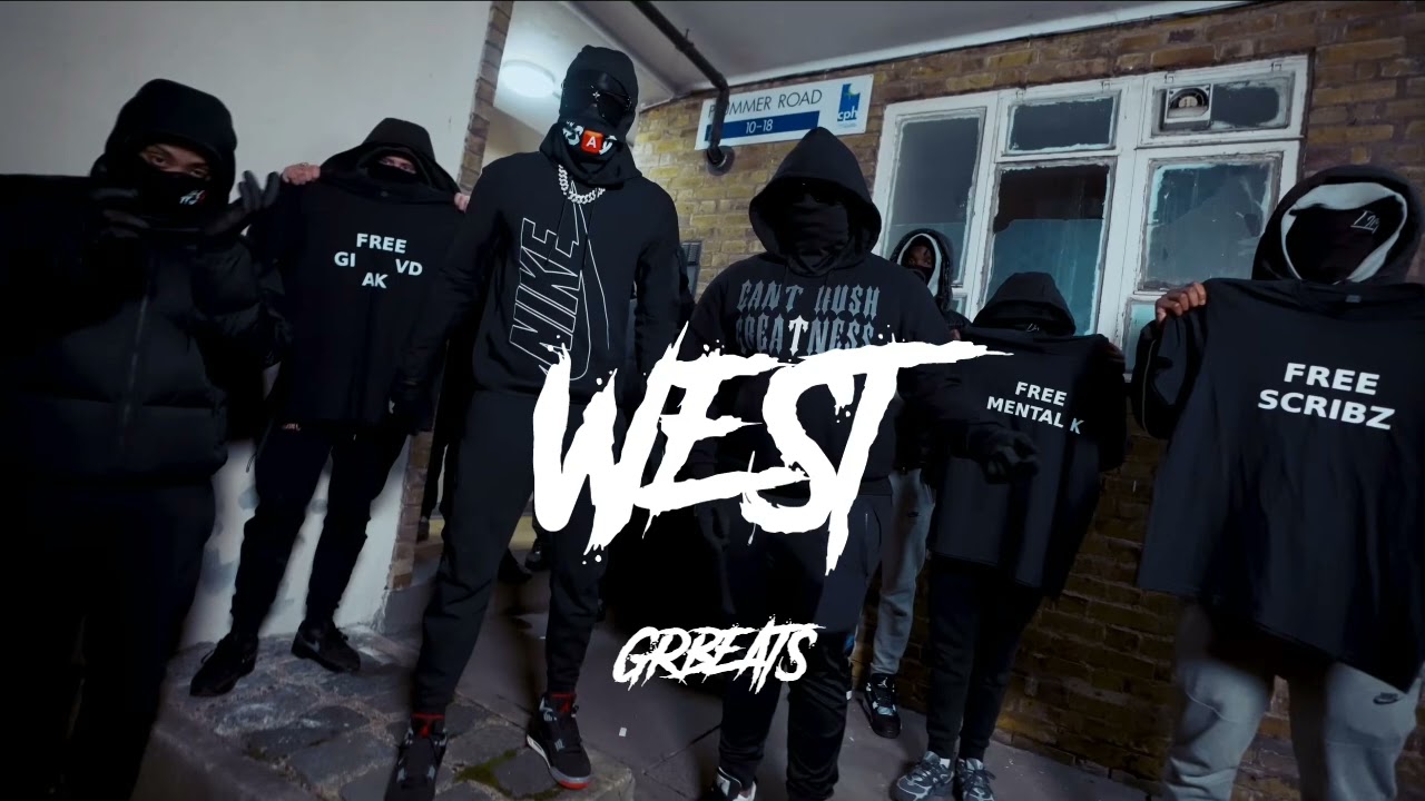 #67 R6 X Silent X UK/NY Drill Type Beat 'WEST' | UK Drill Instrumental