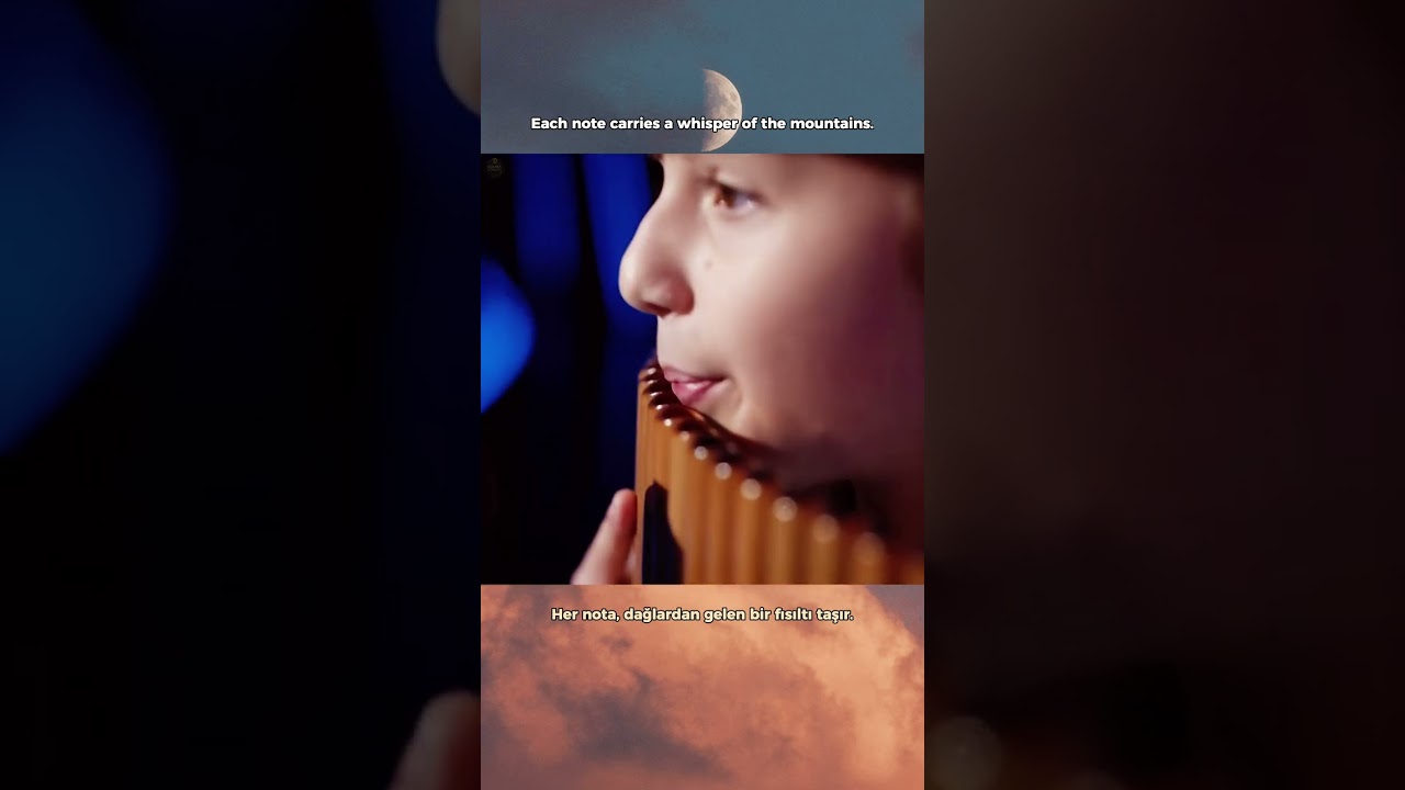 Dağların Fısıltısı: Antonia Tănase Pan Flüt #panflute #zamfir #classicalmusic #shorts