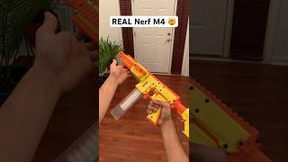 REAL Nerf M4 Carbine 🤯 #shorts