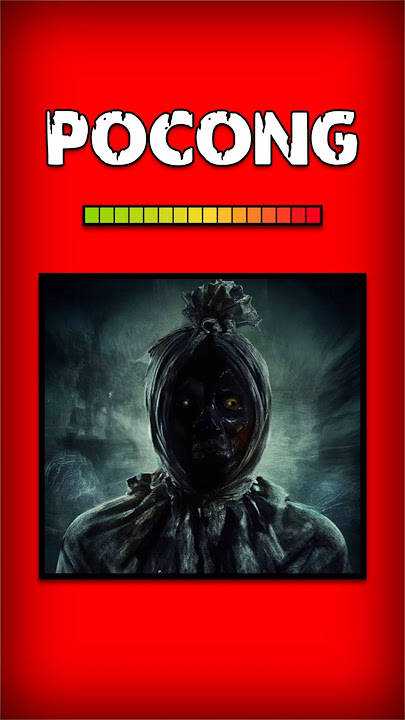 Pocong [Urban Legend] #horror #animation #pocong
