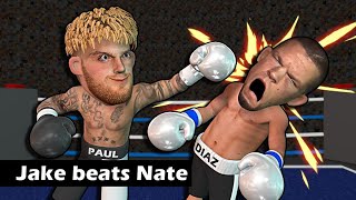 Jake Paul defeats Nate Diaz