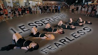 [KPOP IN PUBLC] LE SSERAFIM - FEARLESS | 1TAKE | DANCE COVER by BLACK CHUCK from Vietnam