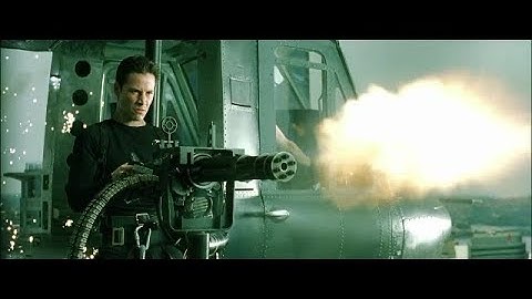 THE MATRIX---NEO AND TRINITY RESCUE MORPHEUS FROM AGENT SMITH---FULL HD